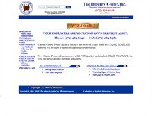 Tablet Screenshot of integctr.com